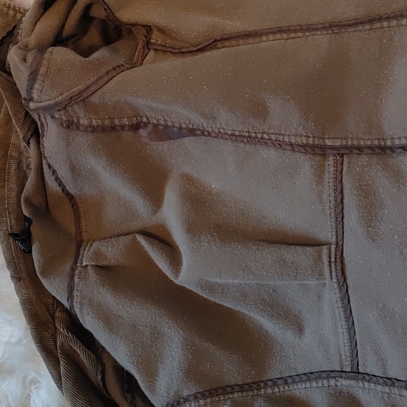 Y2K Corduroy Blazer tobacco Jacket sz Small - Picture 11 of 15